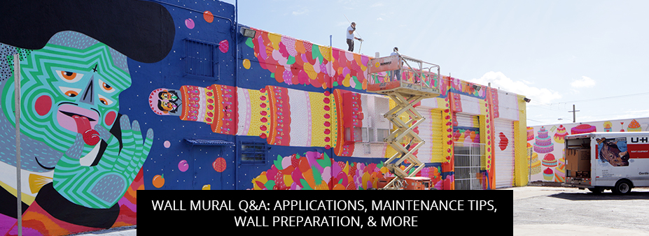 Wall Mural Q&A: Applications, Maintenance Tips, Wall Preparation, & More