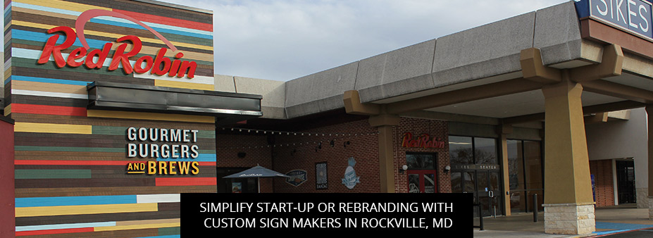 Simplify Start-Up Or Rebranding With Custom Sign Makers In Rockville, MD