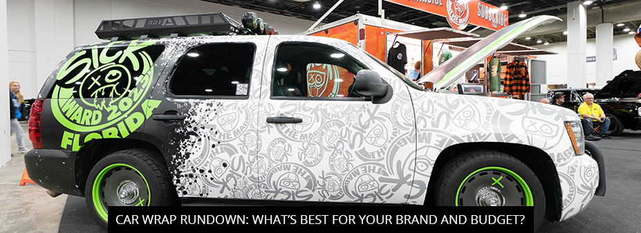 Car Wrap Rundown: What’s Best For Your Brand And Budget?