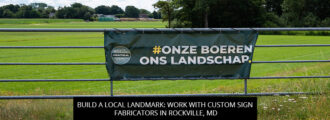 Build a Local Landmark: Work with Custom Sign Fabricators in Rockville, MD