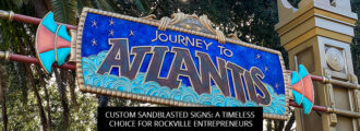 Custom Sandblasted Signs: A Timeless Choice For Rockville Entrepreneurs