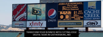 Transform Your Business With Cutting-Edge Digital Signs In Gaithersburg, MD